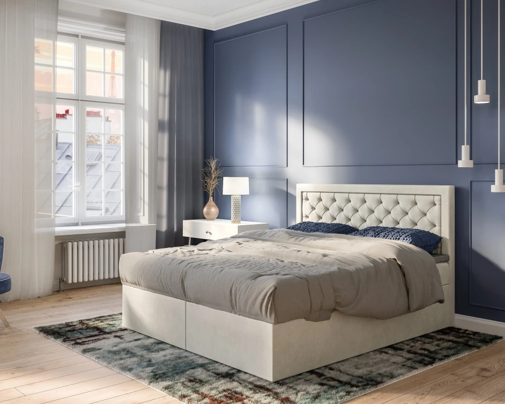 Postel boxspring 120 Bloom