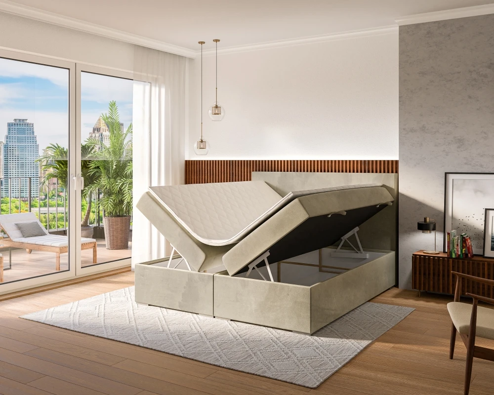 Postel boxspring 160 Lemo