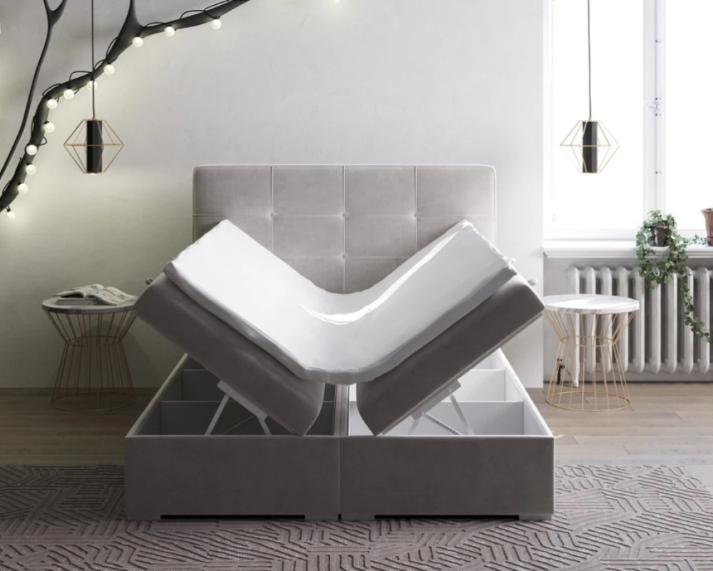 Kontinentální postel 140 Loft s úložným prostorem