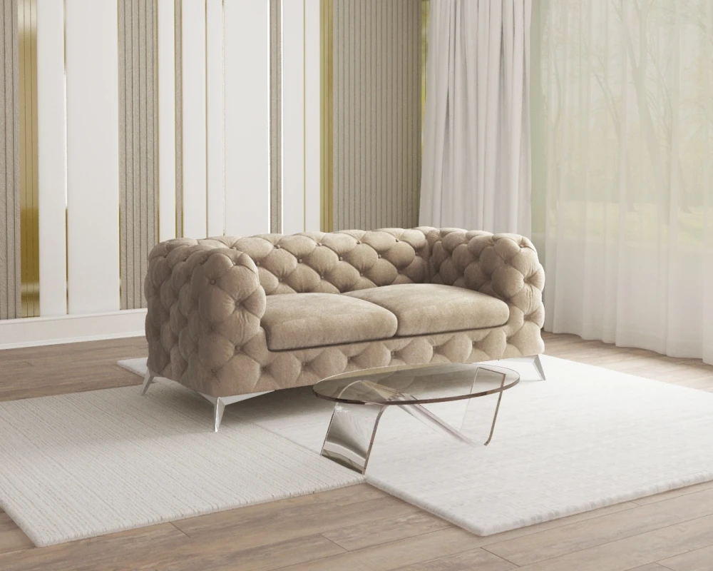 Sofa 2-osobowa Chesterfield Chelsea