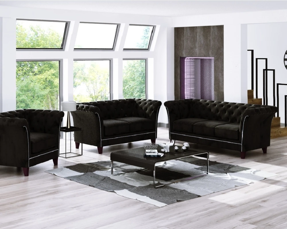 Fotel Chesterfield Derby