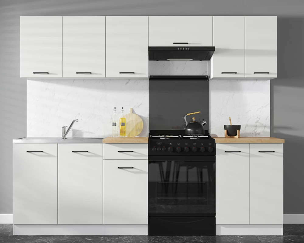 Komplet kuchenny Junona Line 240 cm z blatem