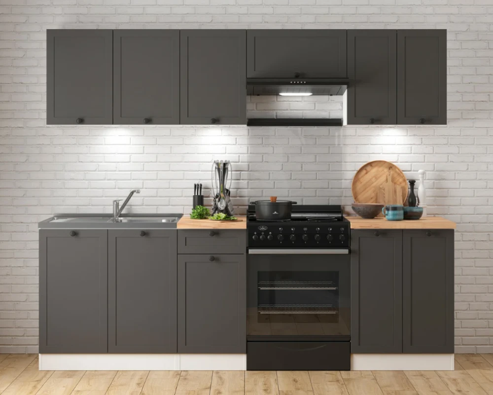 Komplet kuchenny Junona Line 240 cm z blatem