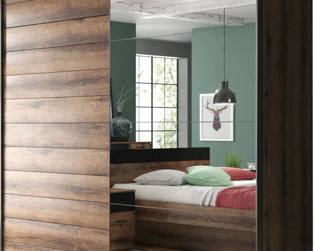 Skříň 180 Beta se zrcadlem