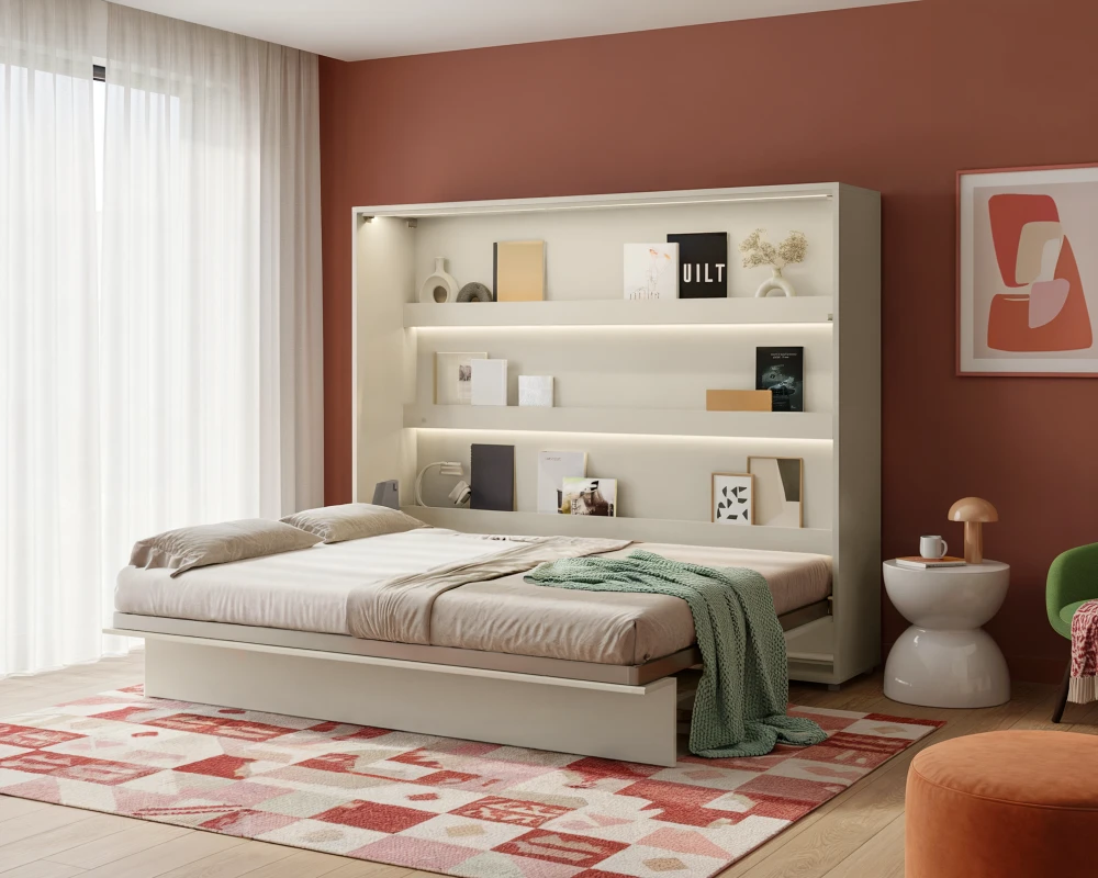 Sklápěcí postel nízká 160 Bed Concept