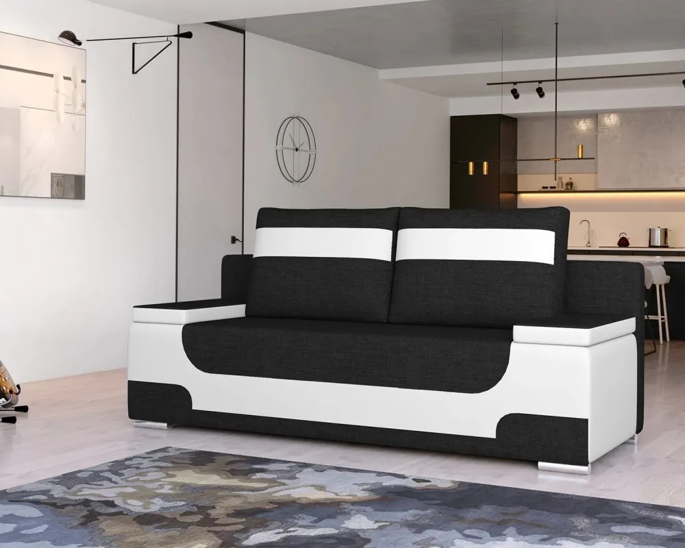 Sofa Area z funkcją spania i pojemnikiem na pościel