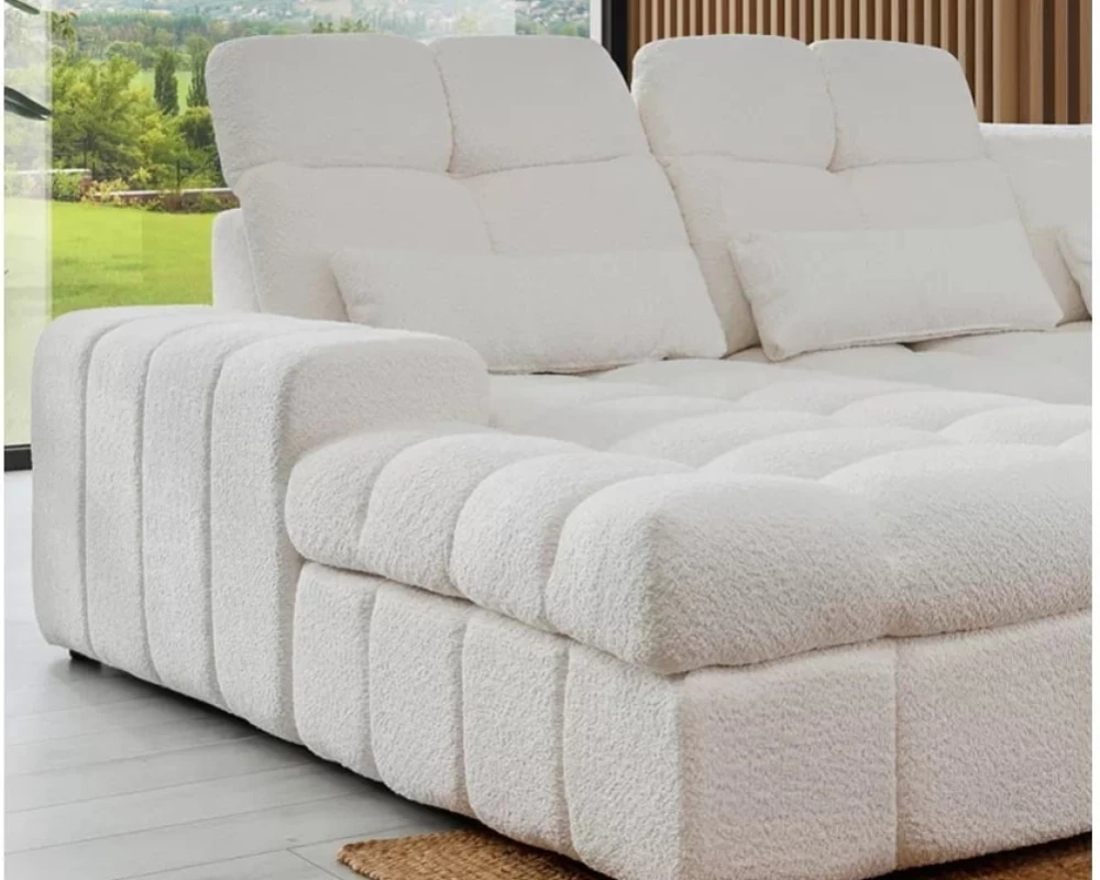 Narożnik lewostronny Magnelio U II z elektrycznie wysuwanym siedziskiem