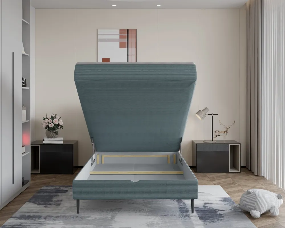 Postel boxspring 100 Nepo s úložným prostorem