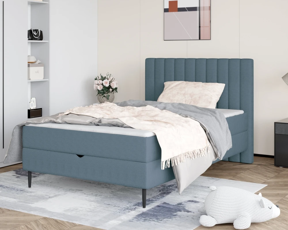 Postel boxspring 100 Nepo s úložným prostorem