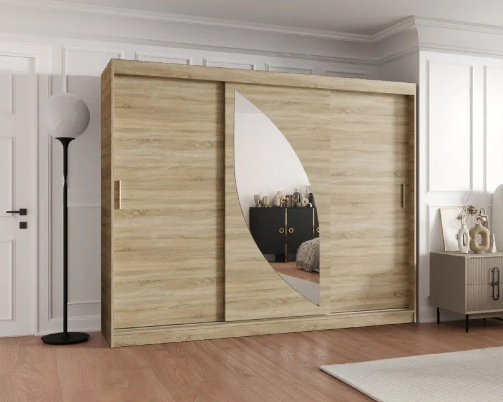 Šatní skříň Milo 250 cm