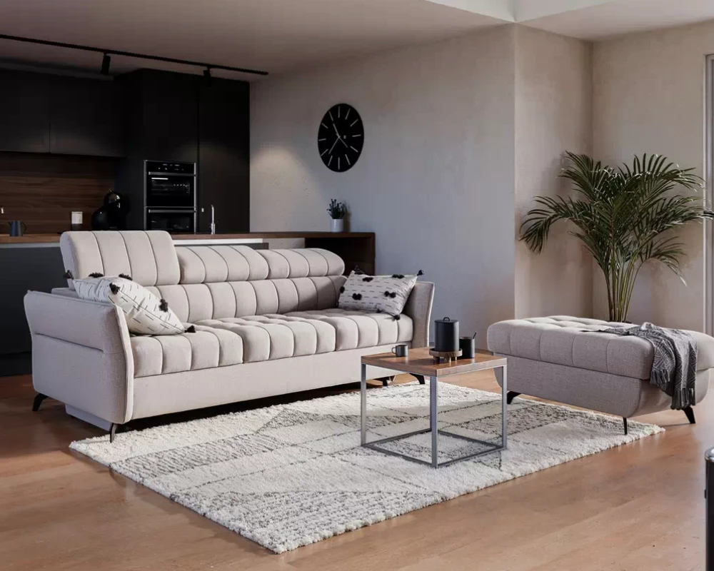 Sofa trzyosobowa z funkcją spania Elarias