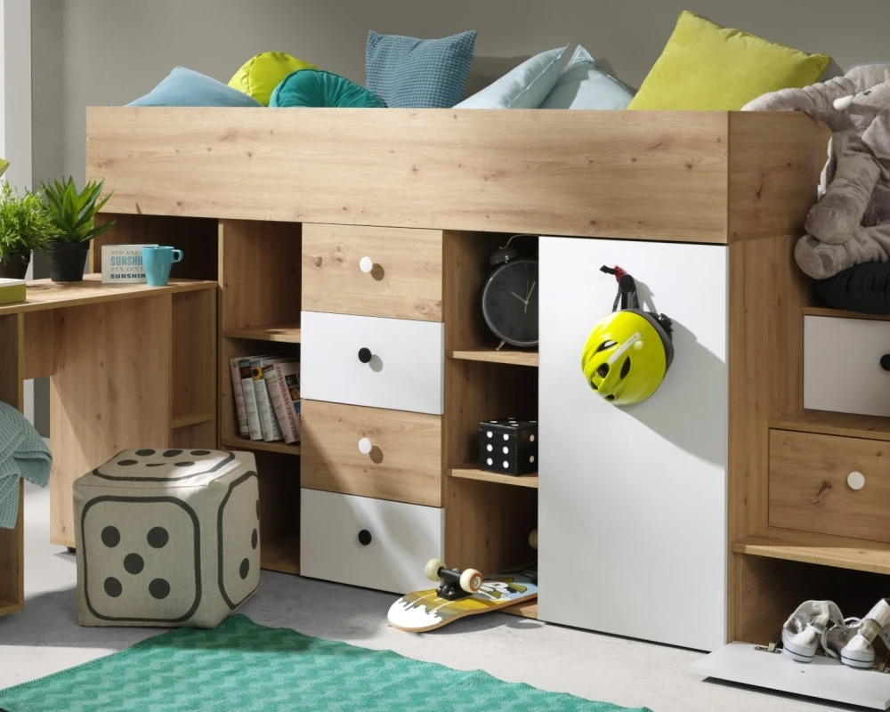 Patrová postel Smart 3 pravá