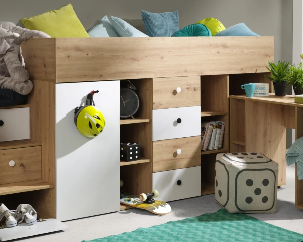 Patrová postel Smart 3 levá
