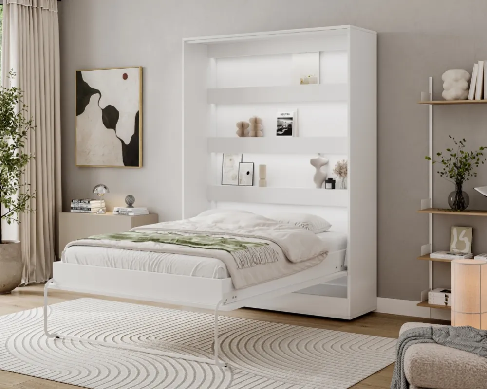 Sklápěcí postel Devesto 140 s osvětlením