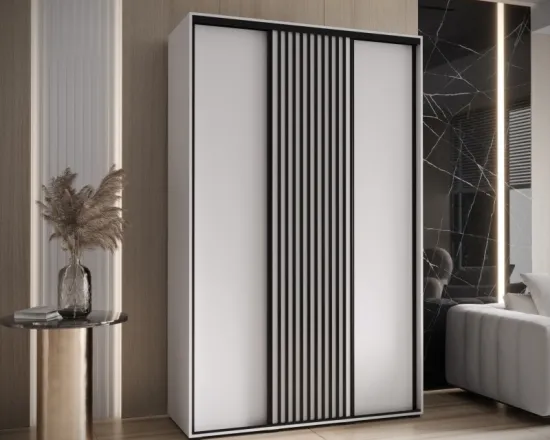 Skriňa s posuvnými dverami Lanko 1 150 cm 45 cm hĺbky