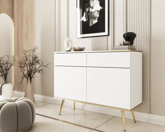 Komoda KSZ107 Oro System na zlatých nožkách