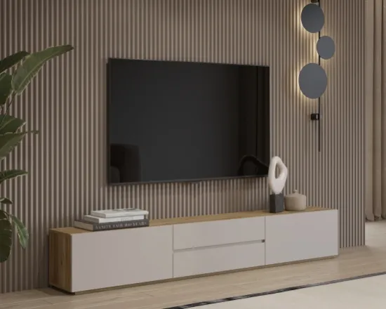 TV stolík Criss s možnosťou zavesenia na stenu