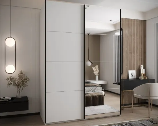 Skriňa s posuvnými dverami so zrkadlom Lux 3 170