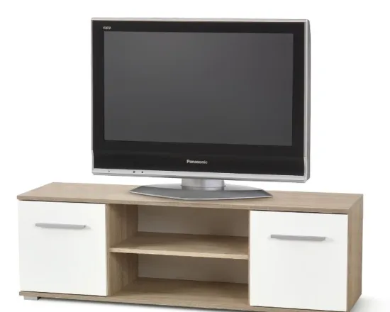 Dvojdverový TV stolík do obývačky Lima