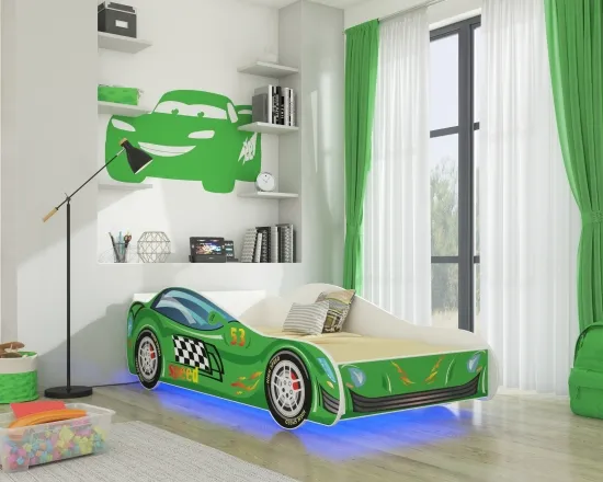 Posteľ s matracom a osvetlením Speed 160