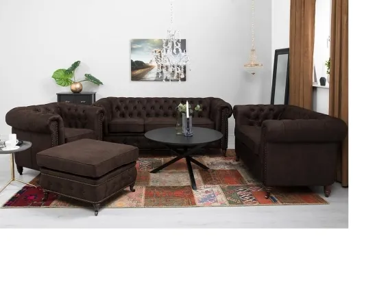 Trojmiestna pohovka Chesterfield Oxford