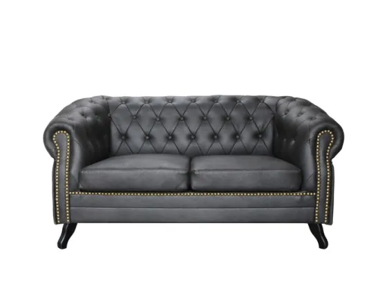 2místná pohovka bez rozkladu Chesterfield Glasgow