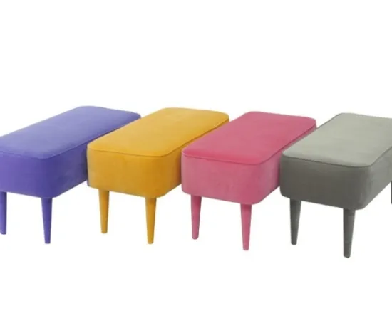 Čalúnený taburet Pastel 90