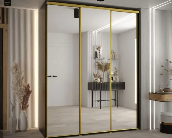 Skriňa s posuvnými dverami Davos 2 190 cm 60 cm hĺbky