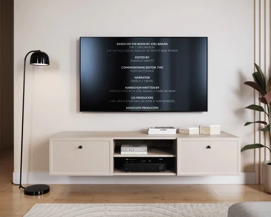 TV stolík Lorini závesný