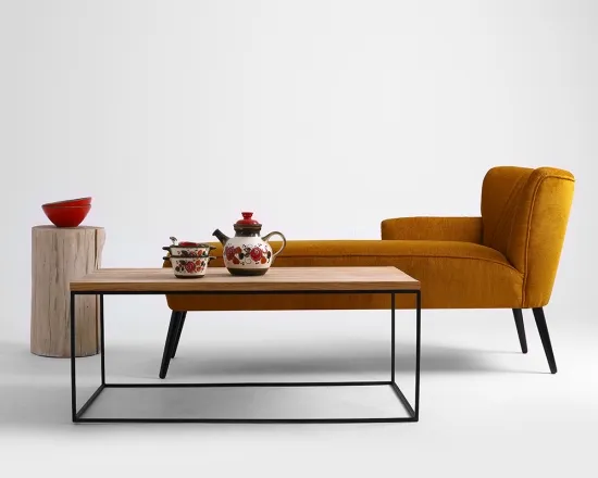 Stolík Tensio Solid Wood 100x60 cm