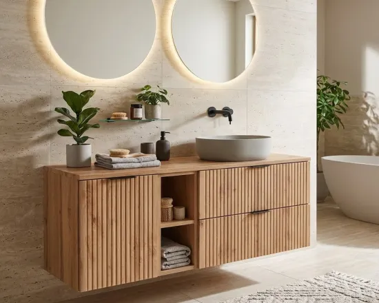 TV stolík pod umývadlo Adel Oak 140 cm