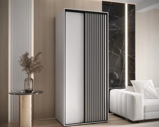 Skriňa s posuvnými dverami Lanko 1 100 cm 60 cm hĺbky