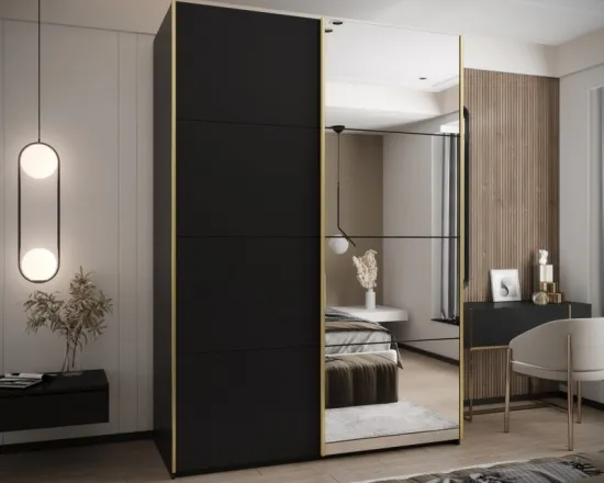 Skriňa s posuvnými dverami so zrkadlom Lux 3 200