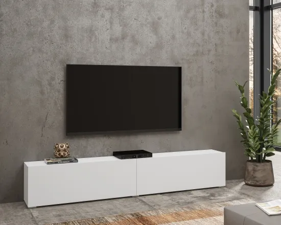 2-dvířkový TV stolek do obývacího pokoje Ava
