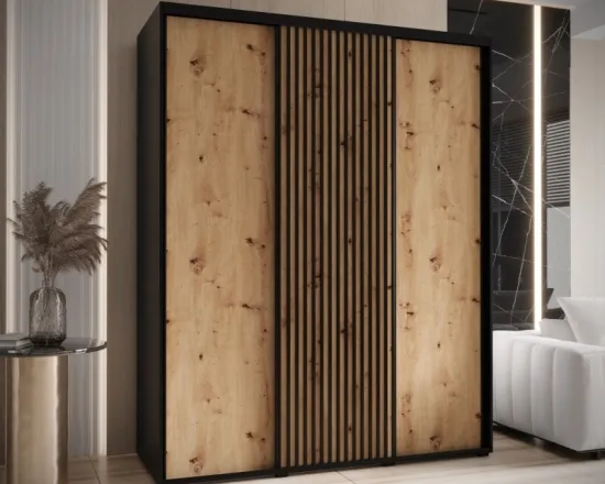 Posuvná skriňa Lanko 1 200 cm 45 cm hĺbky