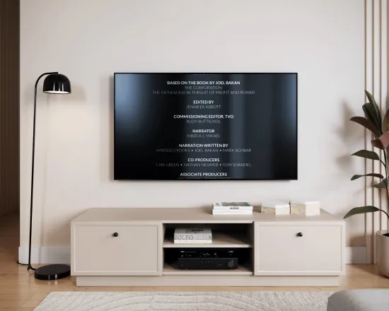 TV stolek Lorini na soklu