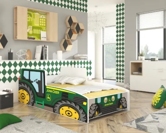 Posteľ s matracom Tractor 140