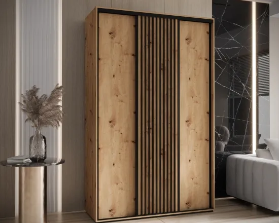 Skriňa s posuvnými dverami Sapporo 1 150 cm 60 cm