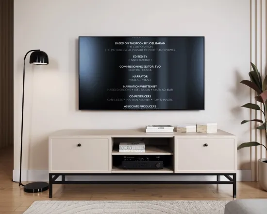 TV stolík Lorini na nožičkách