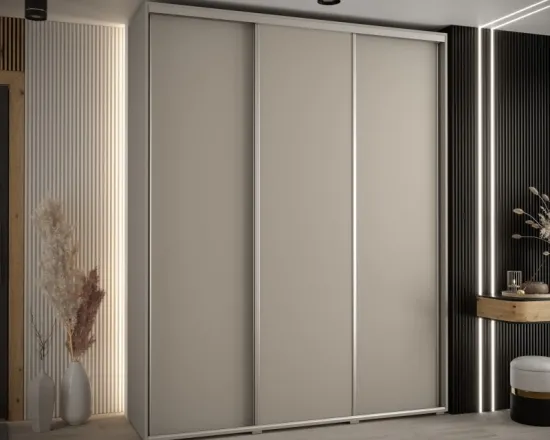 Skriňa s posuvnými dverami Dakota 1 200 cm 60 cm hĺbky