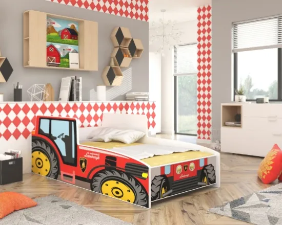 Posteľ s matracom Tractor 140