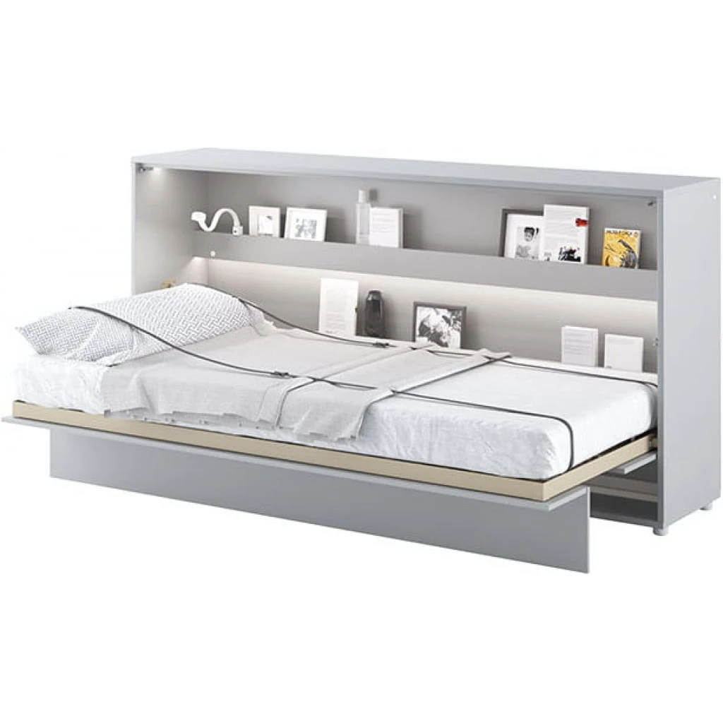Półkotapczan BED CONCEPT BC-06 90x200 poziomy Szary