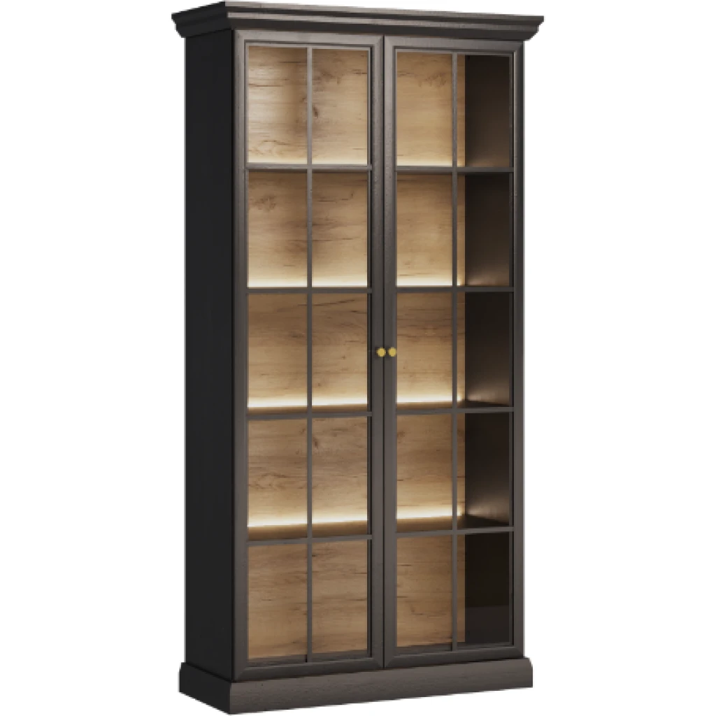 Vitrína Lucca - Gala Meble - Tmnábytek.cz - nábytek z kolekce Lucca