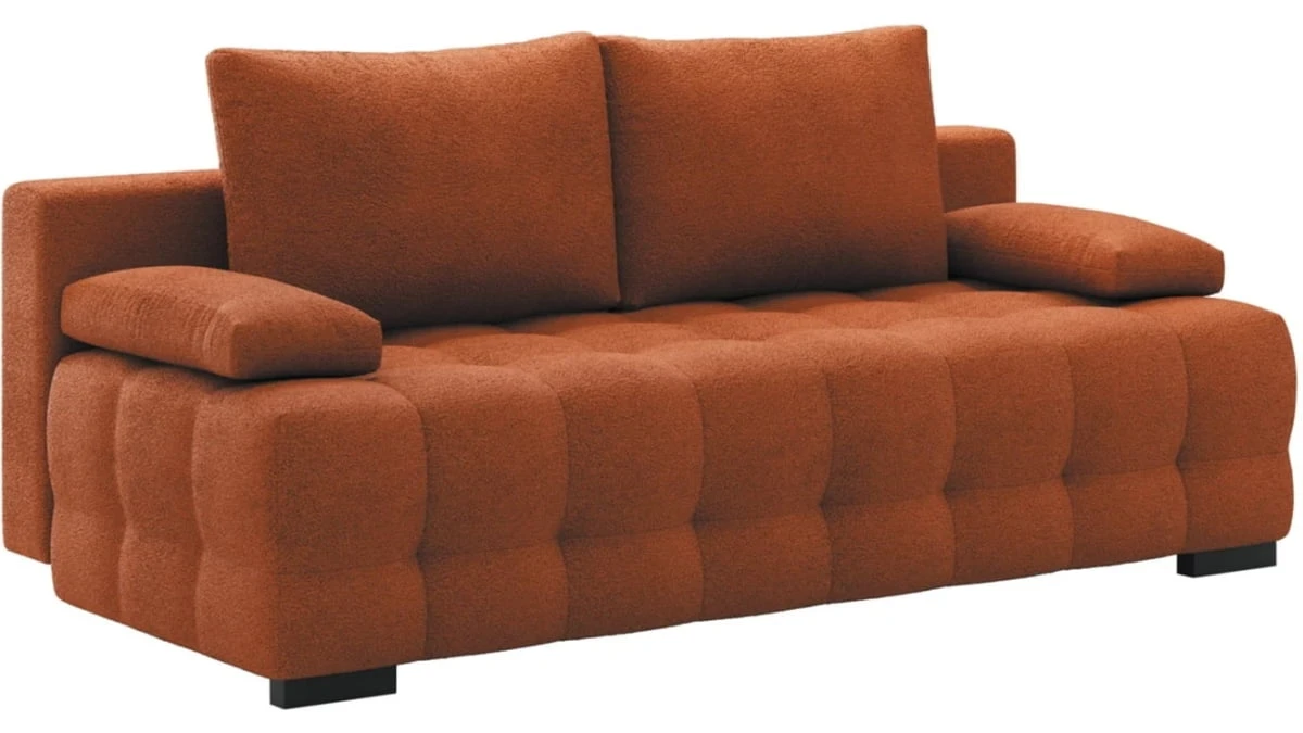 Sofa Simon z funkcją spania DL i pojemnikiem - BRW Sofa