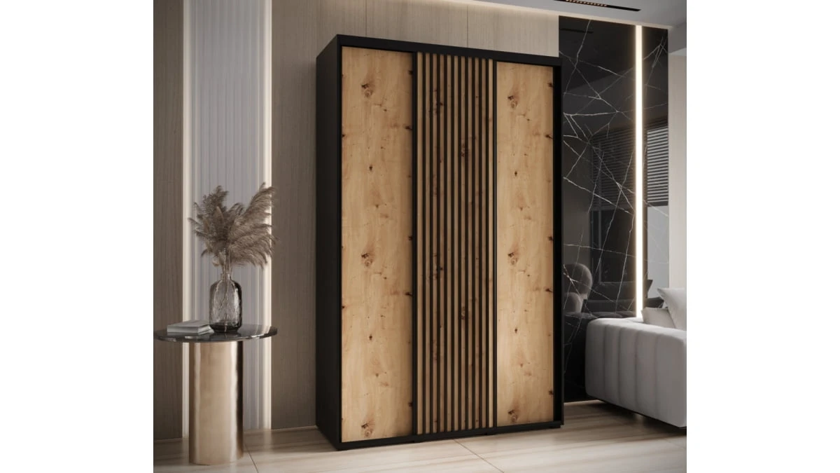 Szafa przesuwna Sapporo 1 160 60 - Abiks Meble - Twojemeble.pl