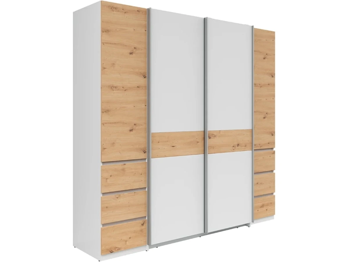 Szafa Fabio - Black Red White - Twojemeble.pl - meble z kolekcji Lutz