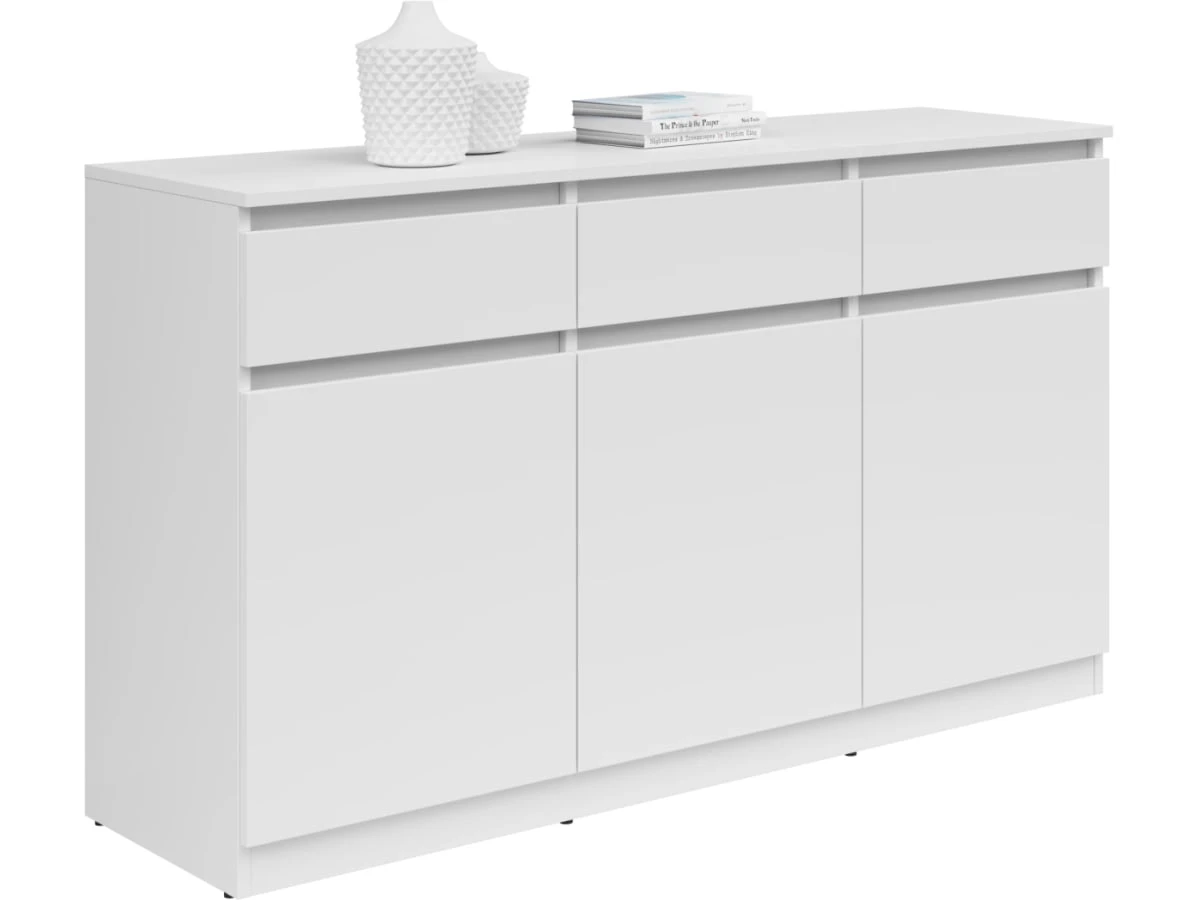 Komoda Saturn - Black Red White - Twojemeble.pl - meble z kolekcji