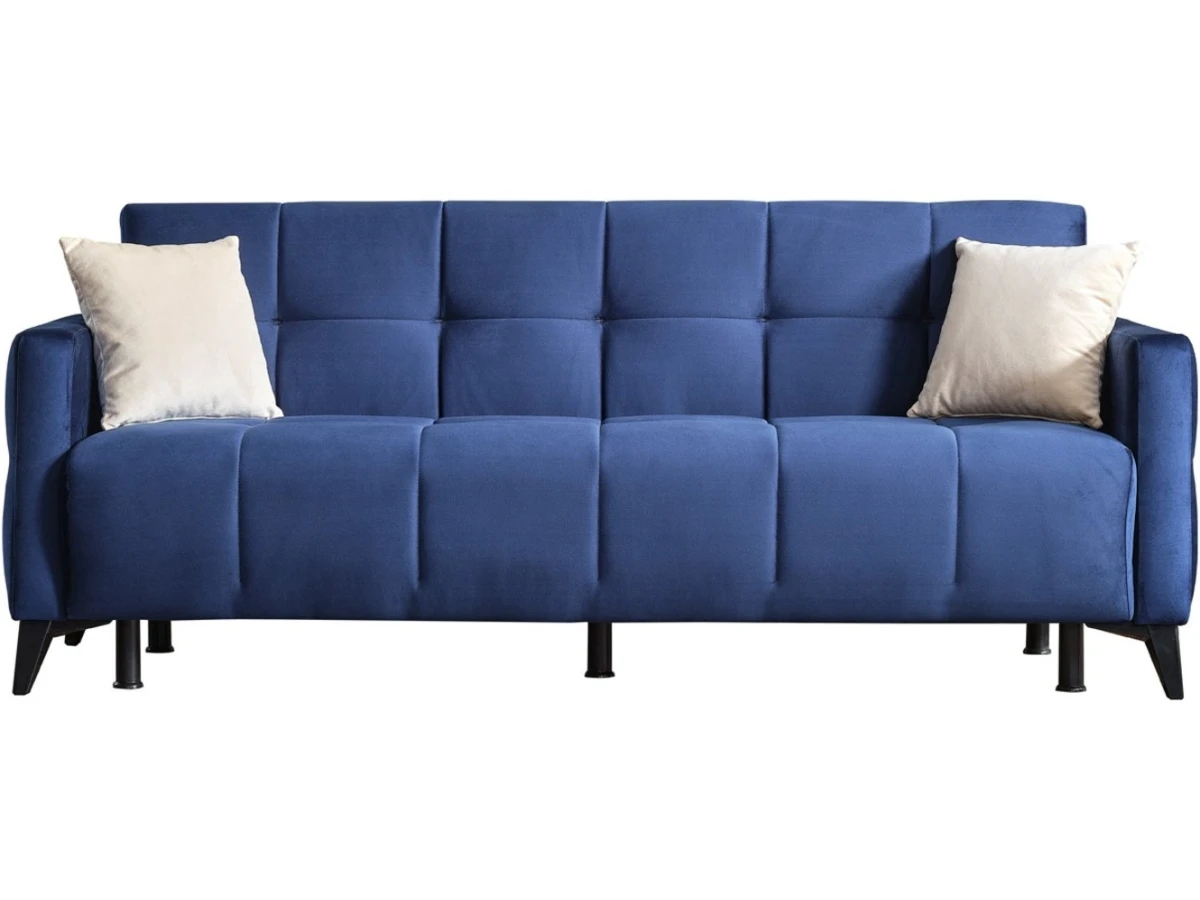 Wersalka trzyosobowa Berlin z funkcj spania - BRW Sofa - Twojemeble.pl -  meble z kolekcji Wersalki Granatowy Beowy