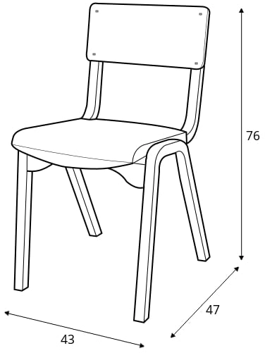Židle A-9349