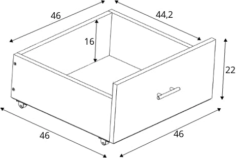 Postel levá 80262 (80x200)